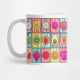 Retro Food Poster Mug